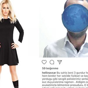 Hülya Avşar’ın kız kardeşi Helin Avşar, kendini taciz eden şahsı