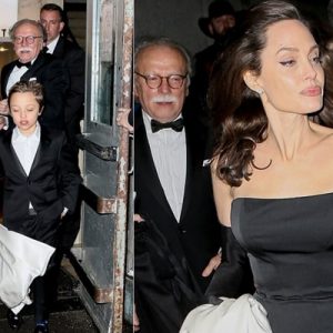 Bekar hayatına yeniden alışan Angelina Jolie, artık önemli davetlere çocuklarıyla