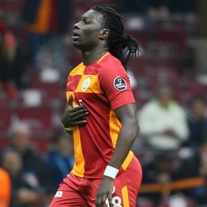 Galatasaray’ın Fransız golcüsü Gomis, Türkiye Kupası finalinde Fenerbahçe ile karşılaşmak