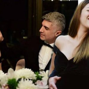 Özcan Deniz (45) kendisinden 20 yaş küçük sevgilisi, 7.5 aylık