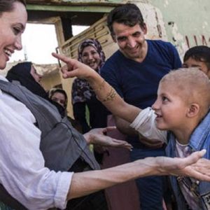 Birleşmiş Milletler İyi Niyet Elçisi Angelina Jolie, Irak’ta terör örgütü