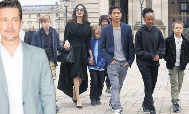 Mahkeme tarafından velayeti kaybetme tehdidine maruz kalan Angelina Jolie, Babalar