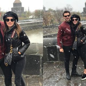 Cem Belevi çıktığı konser turnesinin Kars ayağına sevgilisi Zehra Yılmaz