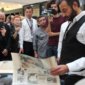 Sadri Alışık ve Çolpan İlhan Anma Sergisi açılışı Kerem Alışık’ın