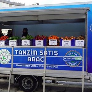 Tanzim satış noktaları kuruldu ve vatandaşlar ucuza sebze, meyve ihtiyaçlarını