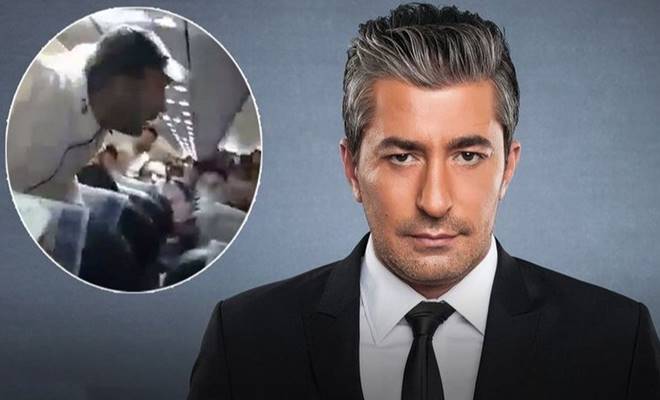 Oyuncu Erkan Petekkaya’nın olay çıkardığı iddiası ile indirildiği uçakta bulunan