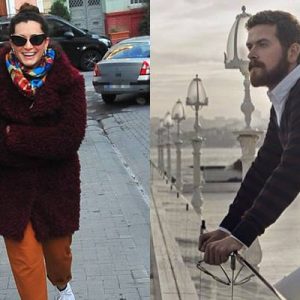 Oyuncu Hande Doğandemir, önceki gün Arnavutköy’de görüntülendi. Ekranlara veda eden