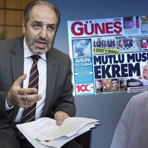 AKP İstanbul Milletvekili Mustafa Yeneroğlu, Güneş’in “Mutlu musun Ekrem?” manşetine