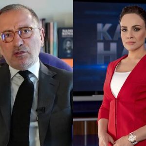 Habertürk yazarı Fatih Altaylı, Kanal D Ana Haber spikeri Buket