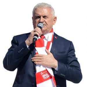 Cumhur İttifakı İstanbul Büyükşehir Belediye Başkan adayı Binali Yıldırım, resmi