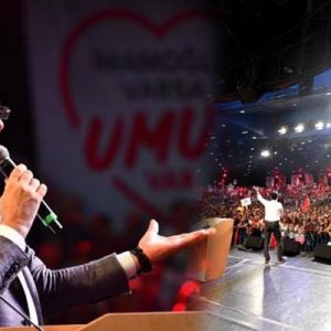 İstanbul Gönüllüleri ile bir araya gelen Millet İttifakı adayı Ekrem