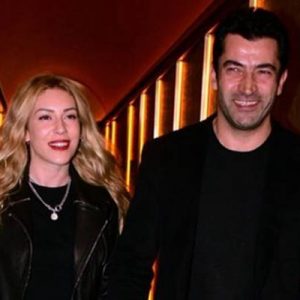 Kenan İmirzalıoğlu ve eşi Sinem Kobal önceki akşam Burak Sağyaşar