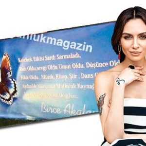 19 Haziran’da 35 yaşına basan oyuncu Birce Akalay için hayranları