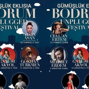 Sunar Medya’nın organizasyonu ile Bodrum Unplugged Festivali, müzik dünyasının birbirinden