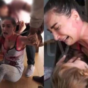 Boşandığı eşi Emre Aşık’tan hafta sonu izni için çocuklarını alan