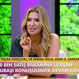 Ünlü yazar ve sunucu Yelda Kırçuval önceki gün katıldığı ‘2.