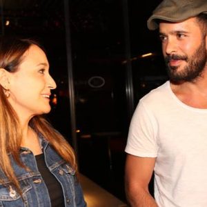 Barış Arduç ve Gupse Özay çifti önceki akşam Bebek Hotel’de