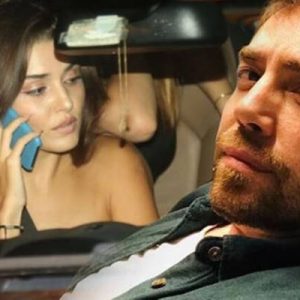 Hande Erçel önceki akşam bir arkadaşının kullandığı araçla Etiler’de trafik