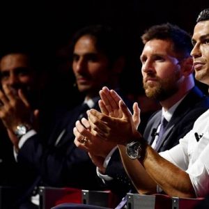 UEFA Şampiyonlar Ligi ödül töreninde konuşan dünyaca ünlü yıldız Cristiano