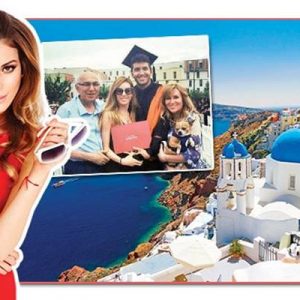 Sinem Kobal, Kurban Bayramı’nı ailesine ayırdı. Sezon başında eşi Kenan