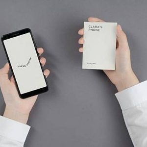 Milyonların kullandığı teknoloji devi Google, Paper Phone (Kağıt Telefon) adlı