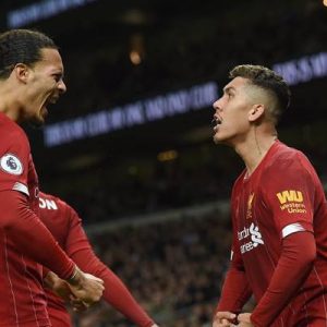 Premier Lig’in 22. hafta karşılaşmasında lider Liverpool, Tottenham’ı 1-0 yendi.