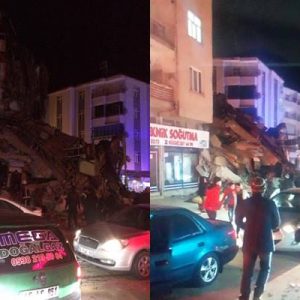AFAD’dan edinilen bilgilere göre Elazığ Sivrice’de 6,8 büyüklüğünde deprem meydana