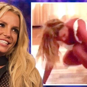 Dünyaca ünlü şarkıcı dans ederken ayağını kırdı… Britney Spears, çıplak