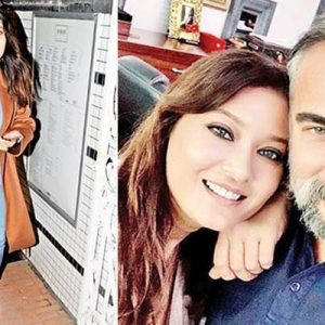 Oyuncu Nurgül Yeşilçay, yakın dostu Oktay Kaynarca ile birlikte ‘Ateşli