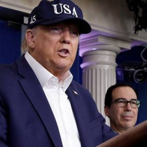 ABD Başkanı Donald Trump’ın, Almanya merkezli CureVac şirketinin yeni tip