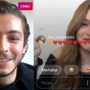 ‘Vatanım Sensin’ dizisinde birlikte rol alan, geçen günlerde de aşk