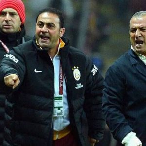 Galatasaray Teknik Direktörü Fatih Terim, teknik adamlar Hasan şaş ve