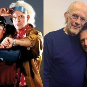 80’li yılların unutulmaz serisi Geleceğe Dönüş’ün iki yıldız Christopher Lloyd