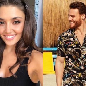Son olarak Azize dizisiyle hüsran yaşayan Hande Erçel, Kerem Bürsin