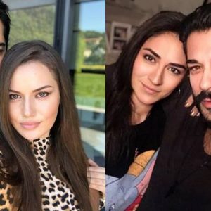 Güzel oyuncu Fahriye Evcen, geçtiğimiz gün sosyal medya hesabından görümcesi