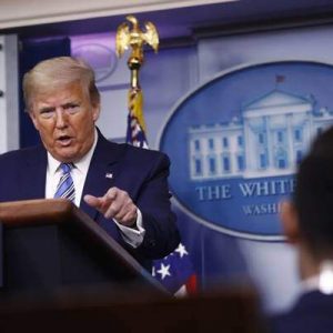 ABD Başkanı Donald Trump, yeni tip koronavirüs (corona virüs) salgınının