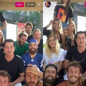Acun Ilıcalı, Survivor yarışmacılarıyla Instagram’da canlı yayın yaptı. Acun Ilıcalı’nın