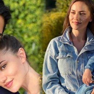 Coronavirus salgınında dolayı eşi Burak Özçivit ve 1 yaşındaki oğlu