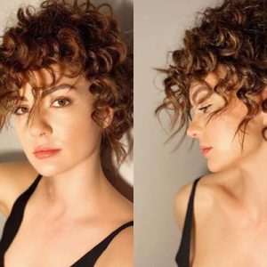 Son olarak Afili Aşk dizisinde boy gösteren oyuncu Burcu Özberk,