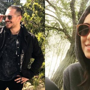 İçerde dizisinde birlikte rol alan Çağatay Ulusoy ve Duygu Sarışın’ın