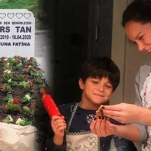 ‘Ponçik’ dediği 10 yaşındaki oğlu Pars Tan olmadan ilk bayramını
