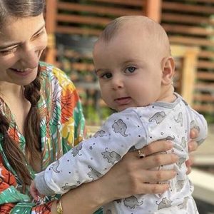 6 ay önce oğlu Ali Atay’ı kucağına alan Hazal Kaya,