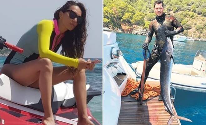 Bir dargın bir barışık ilişki sürdüren oyuncu çift Çağatay Ulusoy