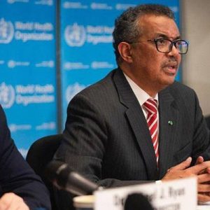 Dünya Sağlık Örgütü (DSÖ) Genel Direktörü Dr. Tedros Adhanom Ghebreyesus,