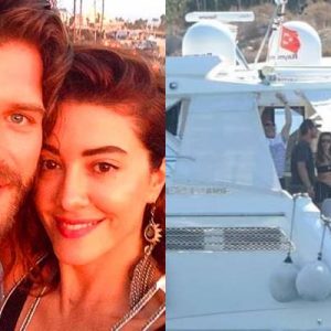 Oyuncu Kıvanç Tatlıtuğ’un stil danışmanı eşi Başak Dizer Tatlıtuğ’a nazar