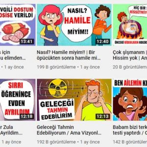 YouTube’da faaliyet gösteren ‘Gerçek Hikayeler’ isimli kanal, “Çocuk istismarı” yaptığı