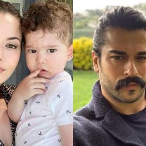 Fahriye Evcen, şimdilerde eşi Burak Özçivit ve oğlu Karan ile