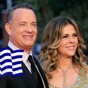 Dünyaca ünlü oyuncu Tom Hanks eşi oyuncu Rita Wilson ile