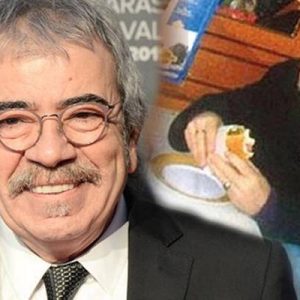Sanatçı Selçuk Yöntem’in, tost yerken çekilen bir fotoğrafının Bambi Cafe