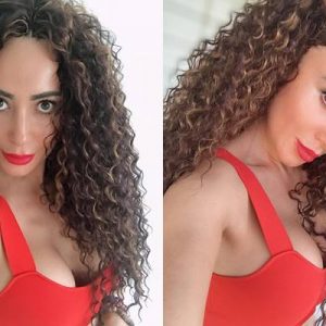 Dünya yıldızlarının kullandığı gür ve kıvırcık Afro modeli saçıyla takipçilerinden